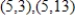 <strong>Find the standard form of the equation of the ellipse with the given characteristics. Foci: ,endpoints of the major axis: </strong> A) B) C) D) E)