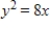<strong>Find the standard form of the equation of the parabola with the given characteristic(s)and vertex at the origin. Focus: (0,-2) </strong> A) B) C) D) E)