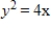 <strong>Find the standard form of the equation of the parabola with the given characteristic(s)and vertex at the origin. Directrix: y = -1 </strong> A) B) C) D) E)