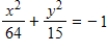 <strong>Find the standard form of the equation of the ellipse with the given characteristics and center at the origin. Focies: (±7,0);major axis of length 16 </strong> A) B) C) D) E)