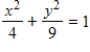 <strong>Find the standard form of the equation of the hyperbola with the given characteristics and center at the origin. Vertices: (0,±2);asymptotes: y = ± x </strong> A) B) C) D) E)
