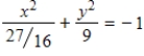 <strong>Find the standard form of the equation of the hyperbola with the given characteristics and center at the origin. Vertices: (±3,0);passes through the point </strong> A) B) C) D) E)