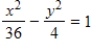 <strong>Find the standard form of the equation of the ellipse with the following graph. </strong> A) , , B) , , C) , , D) , , E) , ,