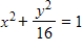 <strong>Find the standard form of the equation of the ellipse with the following graph. </strong> A) , , B) , , C) , , D) , , E) , ,