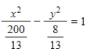 <strong>Find the standard form of the equation of the hyperbola with the given characteristics. focies: (±4,0),asymptotes: </strong> A) B) C) D) E)