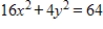 <strong>Sketch the graph of the ellipse,using the lateral recta. </strong> A) B) C) D) E)