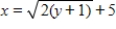 <strong>Find the equation of the parabola so that its graph matches the description. ;upper half of parabola </strong> A) B) C) D) E)