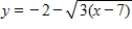<strong>Find the equation of the parabola so that its graph matches the description. ;lower half of parabola </strong> A) B) C) D) E)