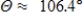 <strong>Find the inclination Θ (in degrees)of the line with a slope of m.Round your answer to one decimal places. </strong> A) B) C) D) E)