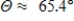 <strong>Find the inclination Θ (in degrees)of the line with a slope of m.Round your answer to one decimal places. </strong> A) B) C) D) E)
