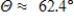 <strong>Find the inclination Θ (in degrees)of the line with a slope of m.Round your answer to one decimal places. </strong> A) B) C) D) E)