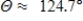 <strong>Find the inclination Θ (in degrees)of the line with a slope of m.Round your answer to one decimal places. </strong> A) B) C) D) E)