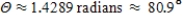 <strong>Find the inclination (in radians and degrees)of the line.Round your answer to four decimal places for radians and round your answer to one decimal places for degree. </strong> A) B) C) D) E)