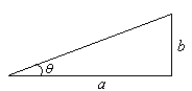 <strong>A moving conveyor is built so that it rises 7 meter for each 9 meters of horizontal travel.Select a diagram that gives a visual representation of the problem. </strong> A) a = 7m,b = 9m B) a = 7m,b = 9m C) a = 7m,b = 9m D) a = 7m,b = 9m E) a = 7m,b = 9m