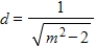<strong>Consider a line with slope m and y-intercept (0,2).Write the distance d between the origin and the line as a function of m. </strong> A) B) C) D) E)