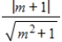 <strong>Consider a line with slope m and y-intercept (0,8).Write the distance d between the point (7,1)and the line as a function of m. </strong> A) B) C) D) E)