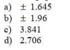 SCENARIO 12-1 Referring to Scenario 12-1, what is the critical value when performing a chi-square test on whether the population proportions are different if α = 0.05?