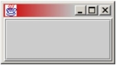 <strong>The JFrame below has a JBorder created using which of the following BorderFactory formats? </strong> A) TitledBorder B) MatteBorder C) EtchedBorder D) RaisedBevelBorder E) LoweredBevelBorder