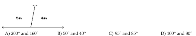 Find the measure of each angle in the problem.