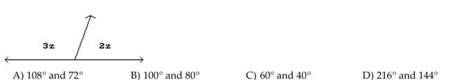 Find the measure of each angle in the problem.