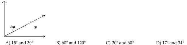 Find the measure of each angle in the problem.