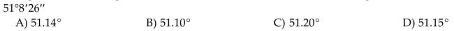Convert the angle to decimal degrees and round to the nearest hundredth of a degree.