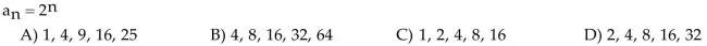 Write out the first five terms of the sequence.