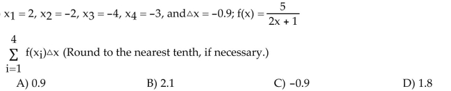 Evaluate the sum using the given information.