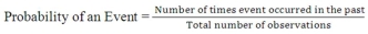<strong>Which approach to probability is exemplified by the following formula? </strong> A)Classical approach B)Empirical approach C)Subjective approach D)None Apply
