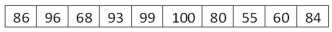 The Sea Mist Hotel collects customer satisfaction data daily. Yesterday, the hotel was 99% occupied and the manager wanted to quickly assess customer satisfaction. She randomly selected 10 scores. 100 points is the maximum score. The mean score is 82.1. The 10 scores were: What is the variance?