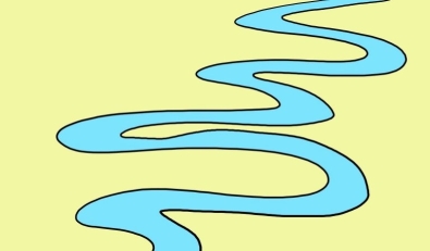 Is this river likely to have a bedrock channel or alluvial channel?