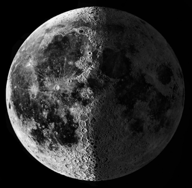 Imagine you are sailing a yacht across the Caribbean. You have to sail through a shallow lagoon in order to reach port at an island ahead of you. It is night time, and you look up to observe a quarter moon, such as the one pictured here. You know that the lagoon is only safely navigable at high tide during the spring tide. Should you keep going tonight, or should you wait for a better time? (If so, when?)