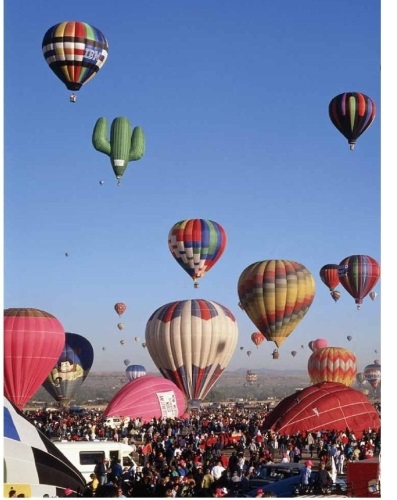 Examine the photo. Do these hot-air balloons illustrate absolute stability, absolute instability, or conditional instability? Explain.
