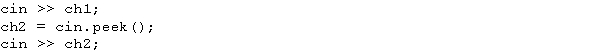 <strong>Suppose that ch1 and ch2 are char variables and the input is: WXYZ What is the value of ch2 after the following statements execute? </strong> A) W B) X C) Y D) Z