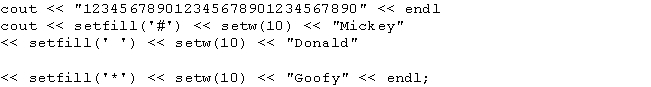 What is the output of the following statements?  