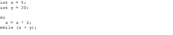 <strong>What is the value of x after the following statements execute? </strong> A) 5 B) 10 C) 20 D) 40
