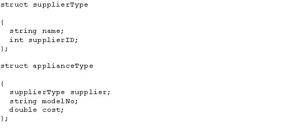 <strong>Consider the following statements:   applianceType applianceList[25]; Which of the following best describes applianceList?</strong> A) It is a multidimensional array. B) It is a struct. C) It is an array of structs. D) It is a struct of arrays. <div style=padding-top: 35px> 