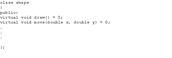 Consider the following statements: The code above is an example of a(n) ____________________ class definition.