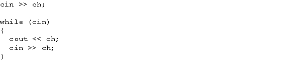 <strong>Consider the following code.(Assume that all variables are properly declared.) This code is an example of a(n) ____ while loop. </strong> A) sentinel-controlled B) flag-controlled C) EOF-controlled D) counter-controlled