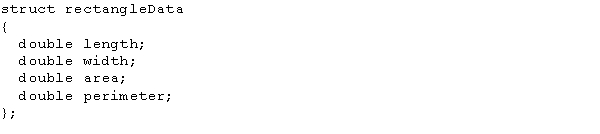 <strong>Consider the following statements: rectangleData bigRect; Which of the following statements is valid in C++?</strong> A) cin >> bigRect.length >> width; B) cout << bigRect.length; C) cout << bigRect; D) cout << length;