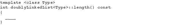 <strong>Consider the following code:The statement that provides the length of the linked list is ____. </strong> A) cout <<< count; B) destroy(); C) return count; D) return next;