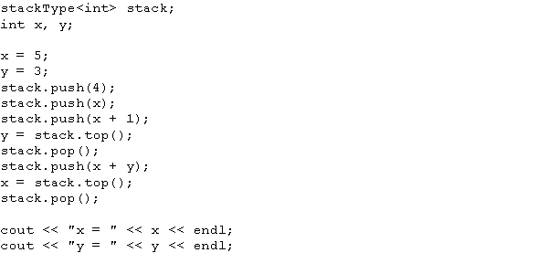<strong>What is the output of the following code? </strong> A) x = 5 Y = 6 B) x = 4 Y = 3 C) x = 5 Y = 3 D) x = 11 Y = 6