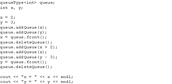 <strong>What is the output of the following code? </strong> A) x = 2 Y = 4 B) x = 4 Y = 3 C) x = 2 Y = 3 D) x = 3 Y = 2