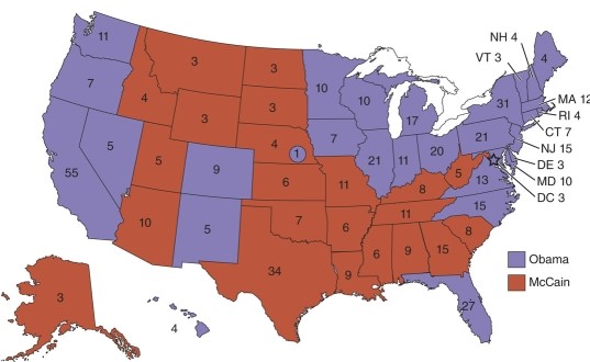 The shades representing patterns on the political maps are  