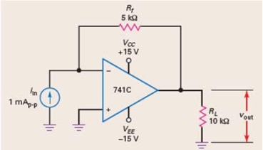 <strong>Which type of negative feedback amplifier is shown in Figure 17-9? </strong> A) voltage-controlled voltage source B) transresistance amplifier C) transconductance amplifier D) current-controlled current source