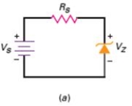 <strong>What is the purpose of R<sub>S</sub> in Figure 5-2 (a)? </strong> A) slow-blow fuse B) limit resistance C) limit current D) step up voltage
