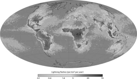 Based on the information given in the image below, it can be said that thunderstorms are
