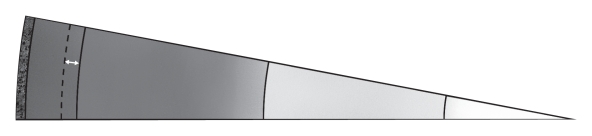 <strong>From left to right,correctly label each section of this slice of the Earth.  </strong> A)crust,liquid outer core,transition zone,solid inner core,upper mantle,lower mantle B)crust,upper mantle,transition zone,lower mantle,liquid outer core,solid inner core C)transition zone,crust,upper mantle,lower mantle,liquid outer core,solid inner core D)transition zone,crust,liquid outer core,solid inner core,upper mantle,lower mantle <div style=padding-top: 35px> 