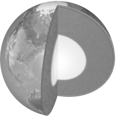 <strong>The densest layer of Earth is the ____________. </strong> A) crust B) mantle C) outer core D) inner core