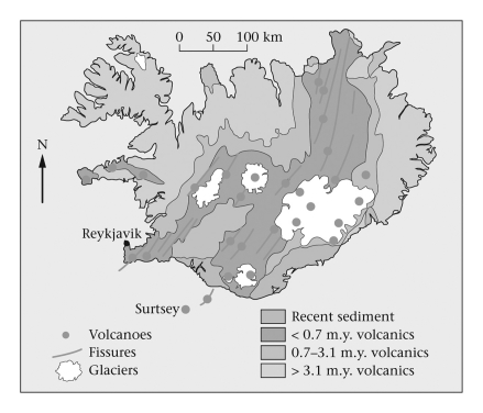 <strong>Iceland rises above the Atlantic Ocean as a result of ____________.  </strong> A) normal mid-ocean ridge activity B) a submarine hot spot located within the interior of a plate C) a submarine hot spot located along a mid-ocean ridge D) subduction of an oceanic plate underneath the continental Eurasian Plate <div style=padding-top: 35px> 